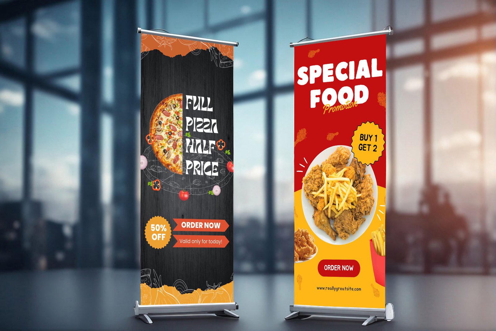 Rollup Banner Mockup